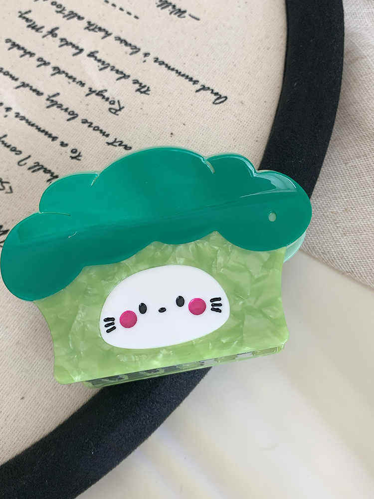 Broccoli Vegetable Hair Clip