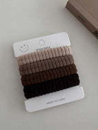 Four-pack Elastic Hair Ties