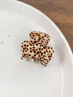 Mini Leopard Print Hair Clip