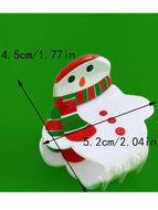 Santa Claus Socks Festive Atmosphere Hair Clip