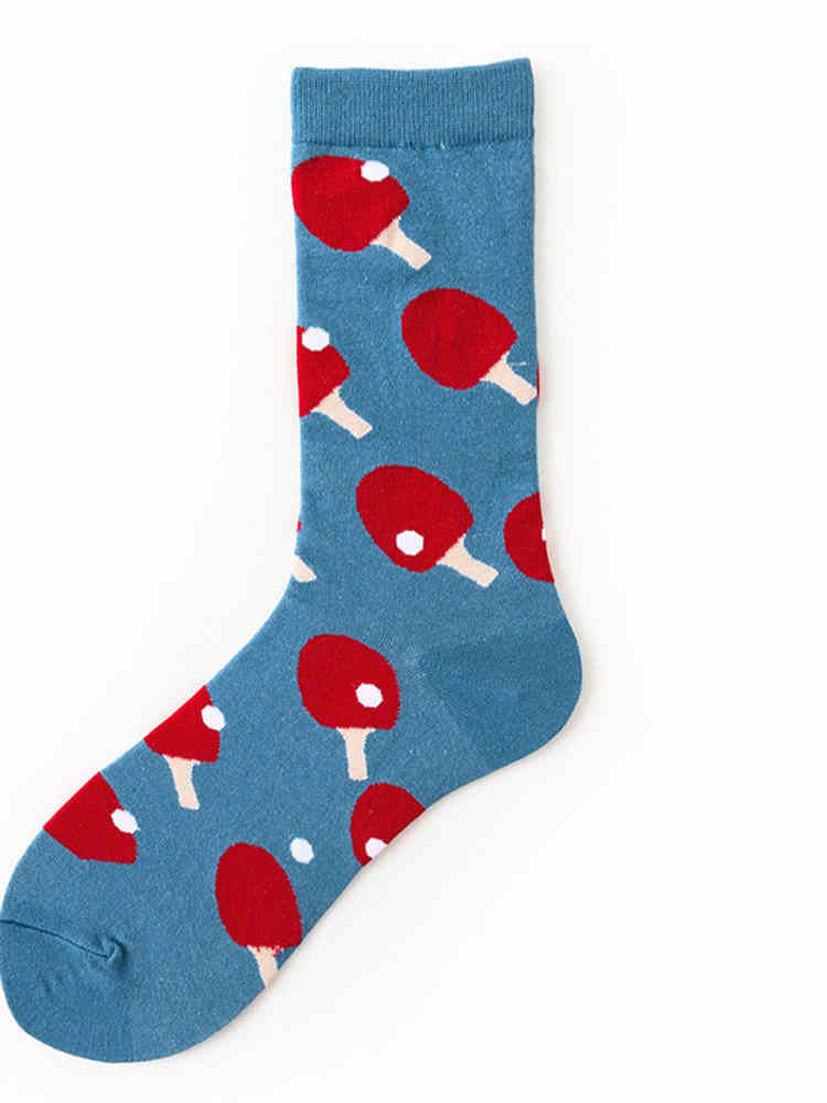 Table Tennis Print Unisex Socks