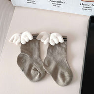 Cute Wings Kids Mid Tube Baby Socks