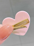 Candy Color Heart Bangs Clip for Girls