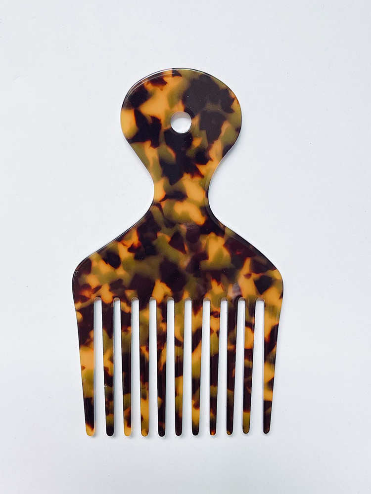 Colored Wide Tooth Comb