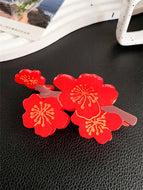 Wintersweet Flower Hairpin for Girls