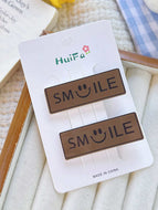 Girls Smile Letter Bangs Hairpin