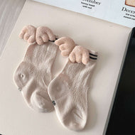 Cute Wings Kids Mid Tube Baby Socks