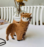 Farm Alpaca Squirrel Animal Hair Clip