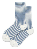 Ten Colors of Striped Socks for Women