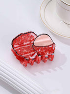 Fruit Series Strawberry Medium Hair Clip