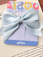 Solid Color Bow Hairpin