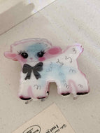 Cartoon Kitten Sheep Animal Hairpin