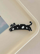 Spotted Cat Cute Cartoon Bangs Clip