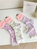 Thin Breathable Lace Women's Socks