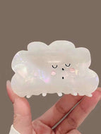 Cloud Smiley Face Hairpin