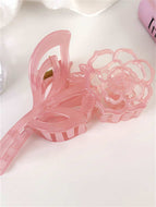 Acrylic Hair Grab Flower Geometric Grab Clip