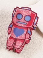 Robot Cartoon Hair Clip