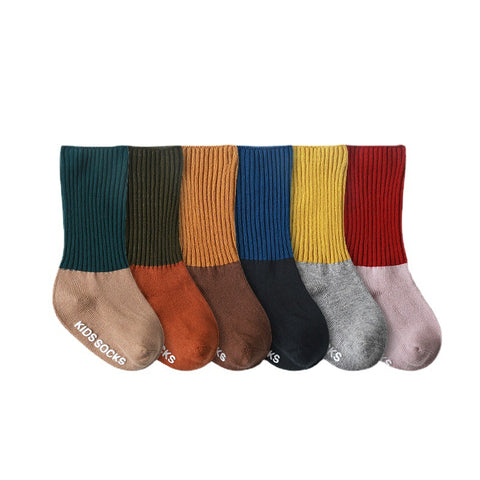 Baby Non-slip Color Block Socks