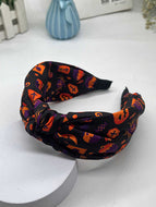 Halloween Knotted Hair Accessories Face Wash Headband