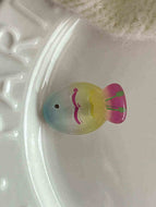 Gradient Color Cute Fish Small Hairpin