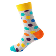 Polka Dot Print Adult Stocking Elastic Socks