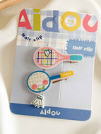 Racket All-match Bangs Clip Hair Accessories