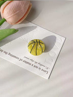 Mini Basketball Rugby Football Hair Clips