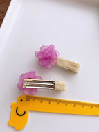 Children's Bangs Clip with Small Flower