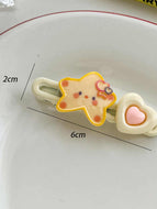 Children's Yellow Series Star Hairpin Rubber Band