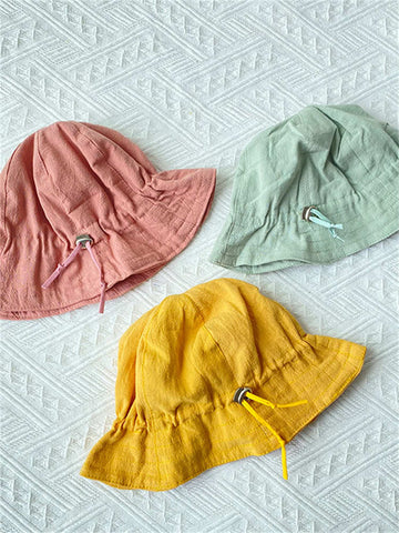 Solid Color Baby Fisherman Hat