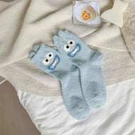 Autumn and Winter Cute Cartoon Women's Socks