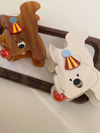 Circus Bear Cute Hairpin