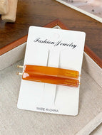 Acetate Hairpin for Women with Bangs