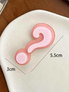 Funny Question Mark Creative Colorful Bangs Hairpin