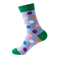 Polka Dot Print Adult Stocking Elastic Socks