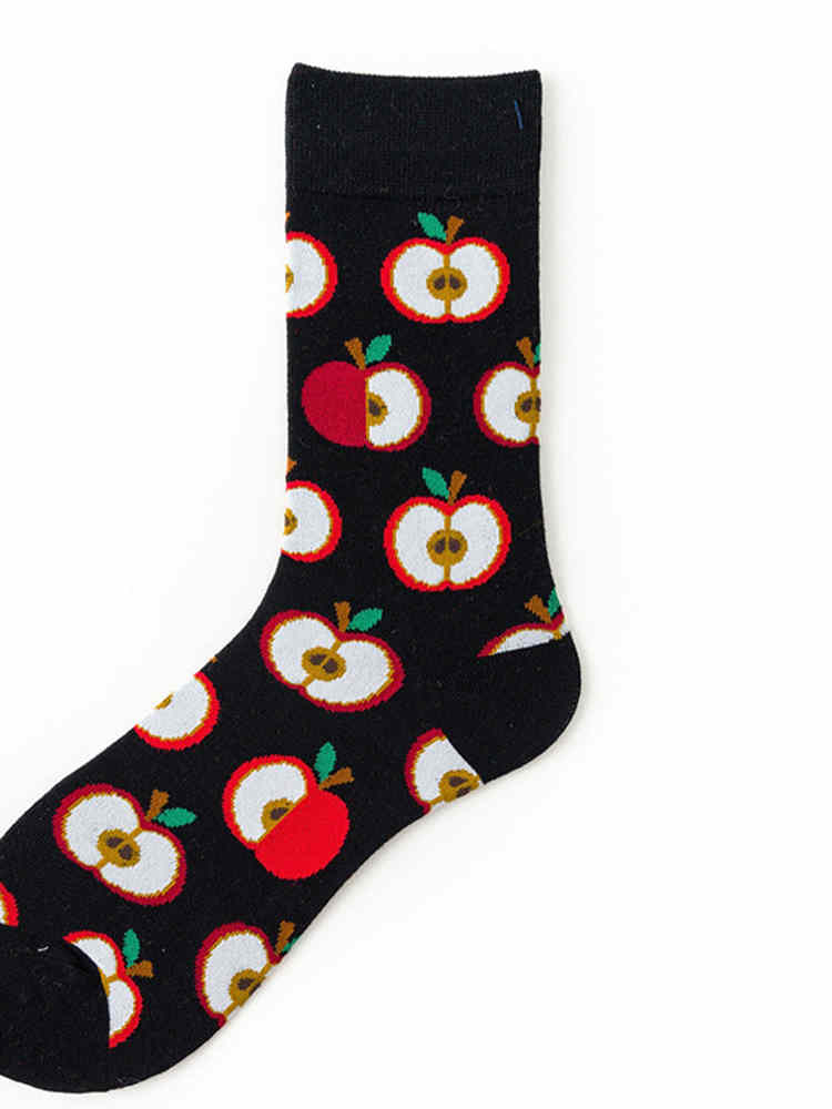 Apple Pattern Creative Unisex Socks