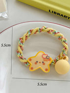 Children's Yellow Series Star Hairpin Rubber Band