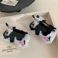 Cow Animal Cartoon Hair Clip