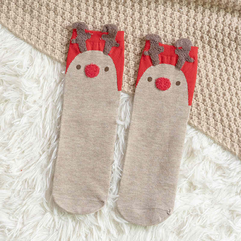 Elk Christmas Stockings for Women