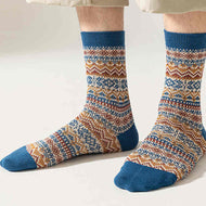 All-match Autumn and Winter Retro Ethnic Style Men's Socks