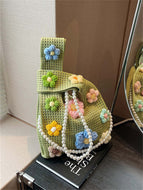 Hollow Woven Women's Handbag