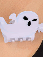 Pumpkin Ghost Halloween Creative Hair Clip