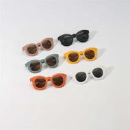 Macaron Round Frame Sunglasses