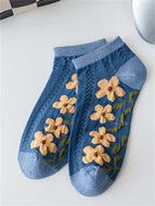 Lady Sunflower Low-cut Socks