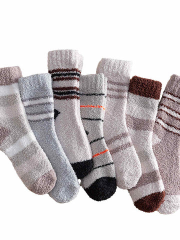 Coral Fleece Home Floor Socks