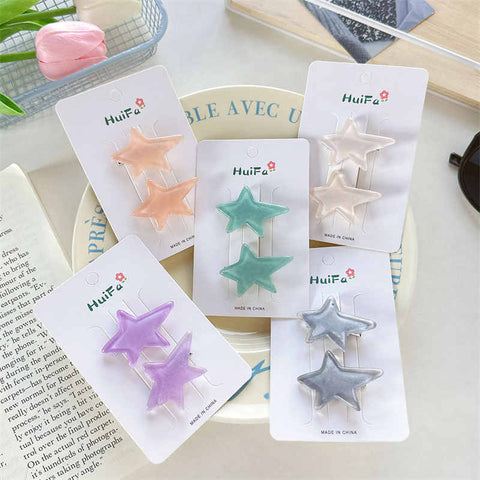 Five-pointed Star Bangs Clip