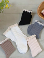 Lace Midtube Socks for Children