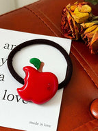 Acetate Fruit Rubber Band Hair Tie