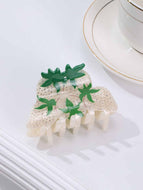 Fruit Series Strawberry Medium Hair Clip