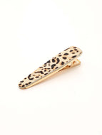 Retro Leopard Milk Pattern Hair Clip